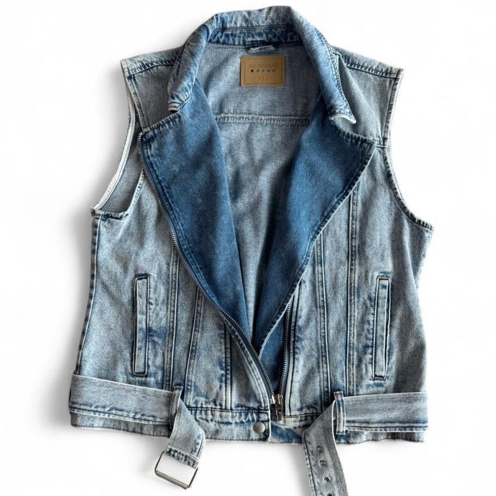 Blank-nyc Women's Blue Gilet